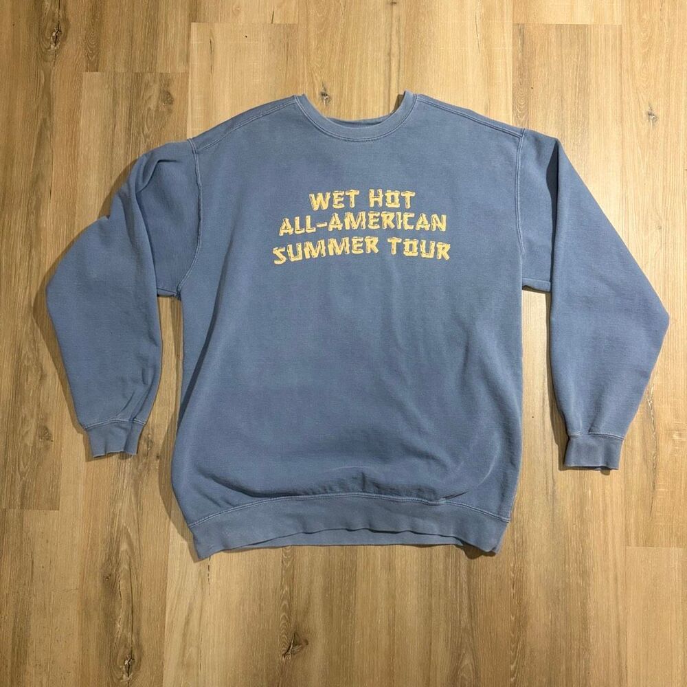 All American Rejects Wet Hot American Summer Tour Sweatshirt Sz XL AAR Emo Alt